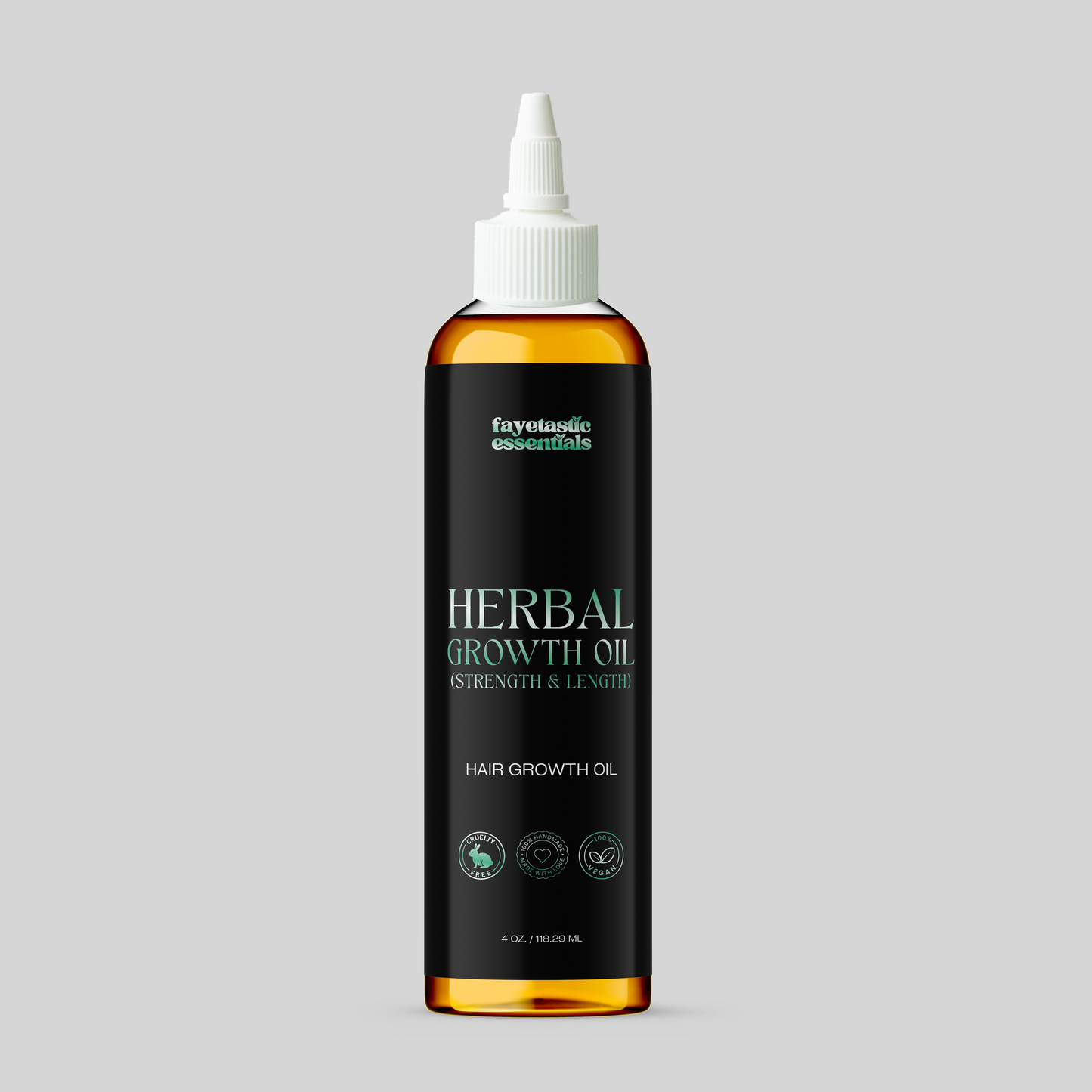 Herbal Growth Oil – Strength & Length with Herbs