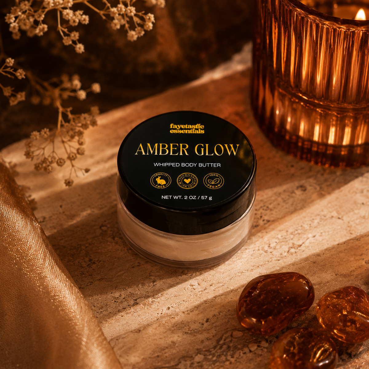 Amber Glow – Whipped Body Butter