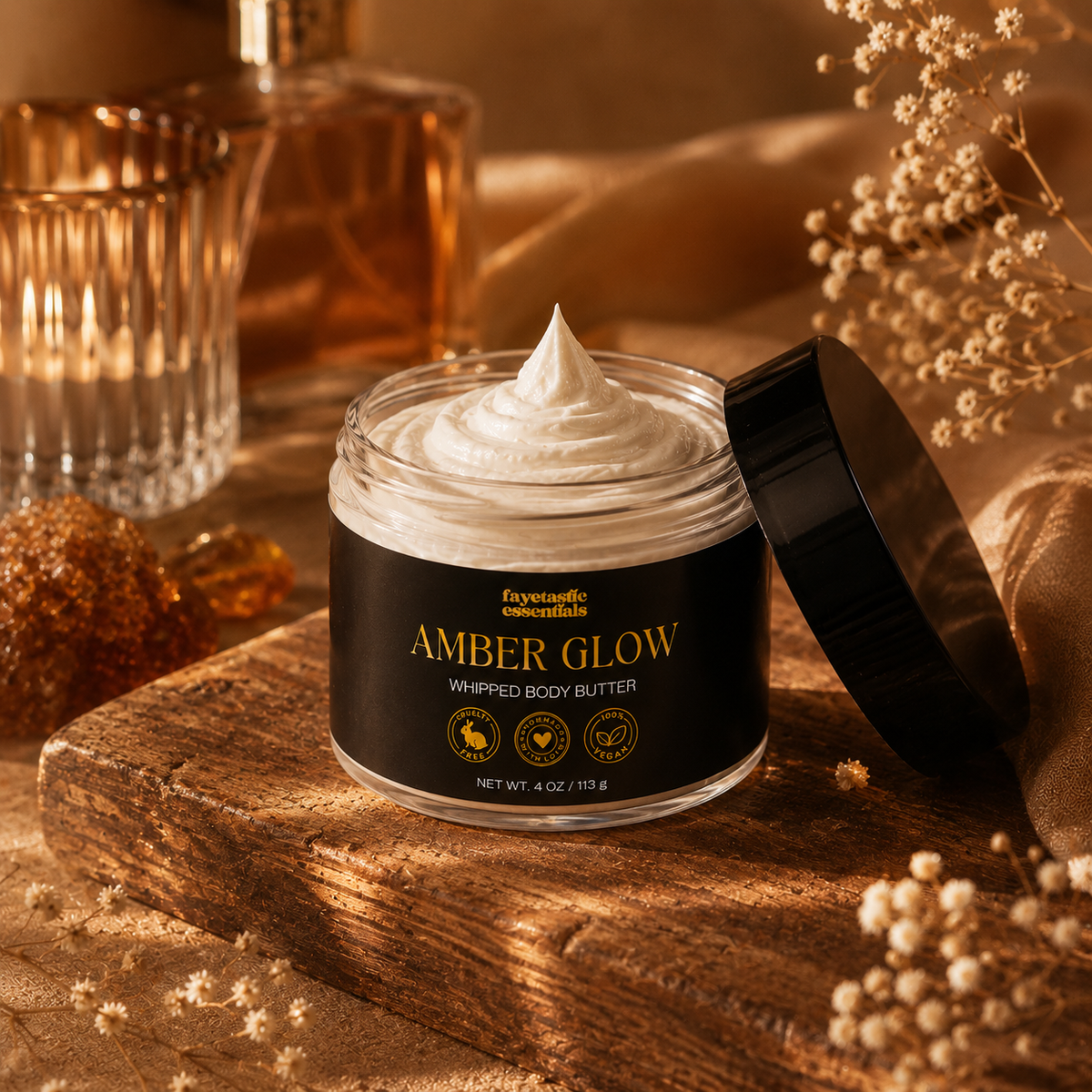 Amber Glow – Whipped Body Butter
