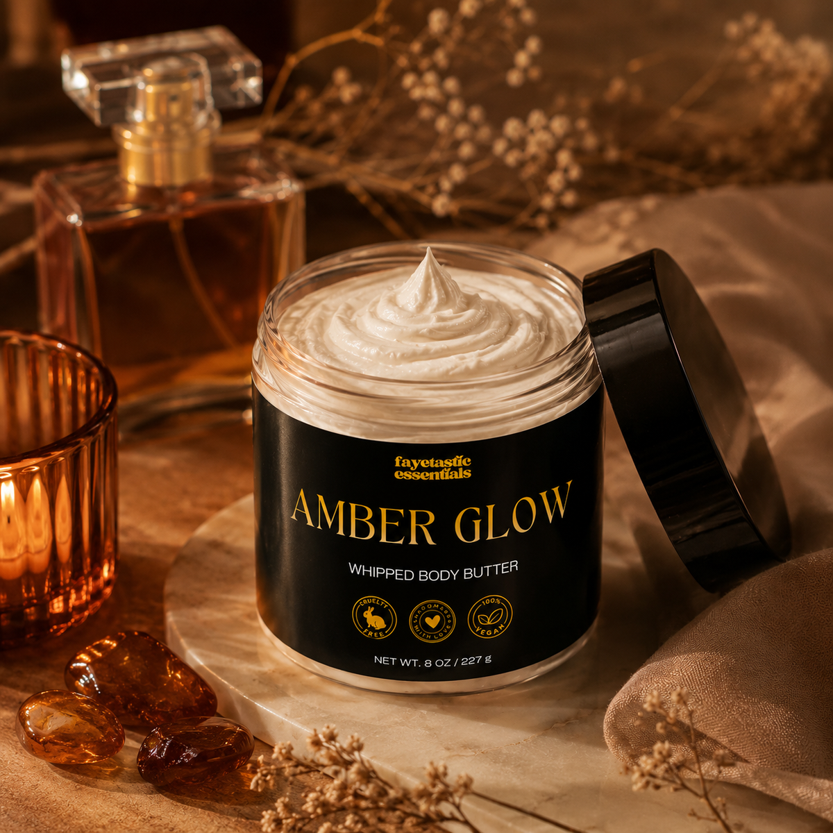 Amber Glow – Whipped Body Butter