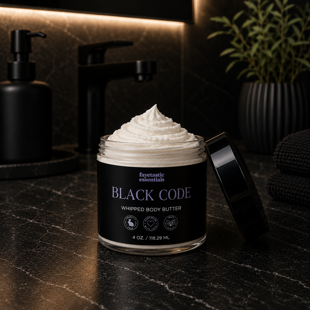 Black Code – Whipped Body Butter
