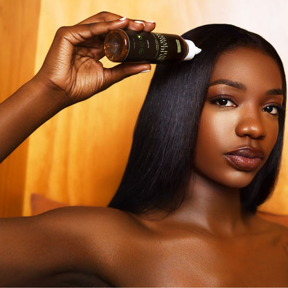 Herbal Growth Oil – Strength & Length with Herbs