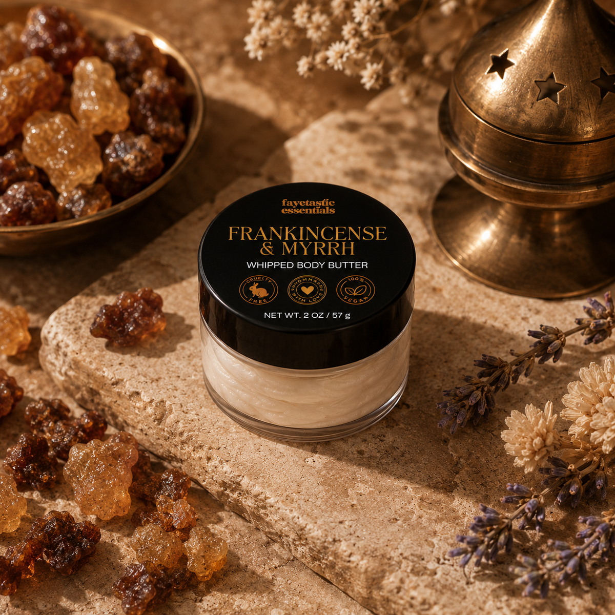 Frankincense & Myrrh – Whipped Body Butter