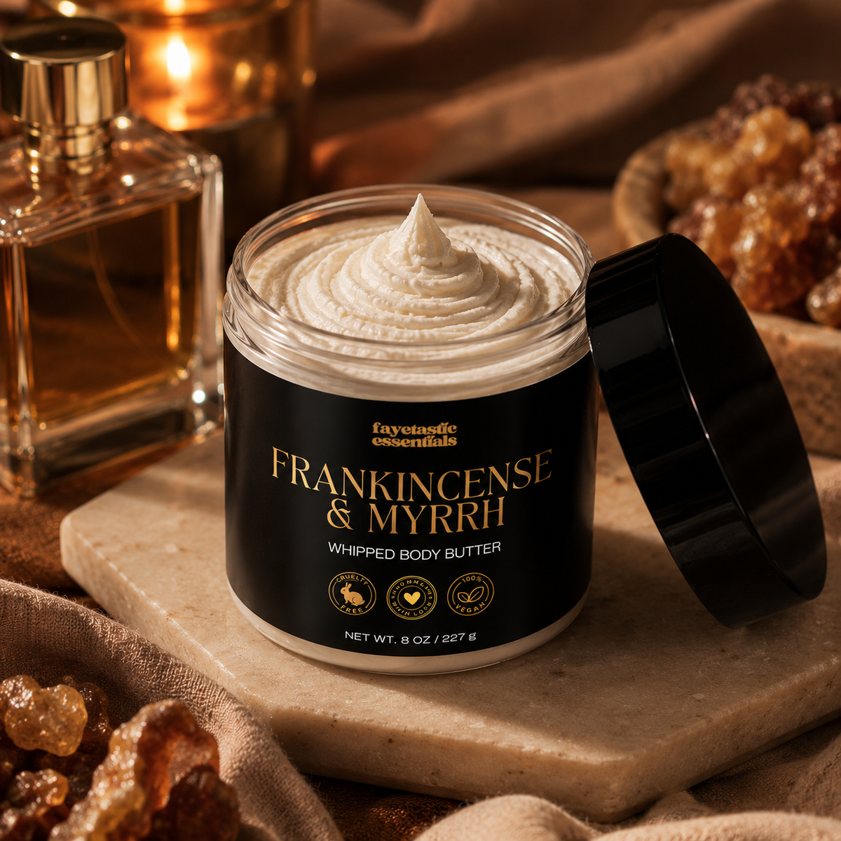 Frankincense & Myrrh – Whipped Body Butter
