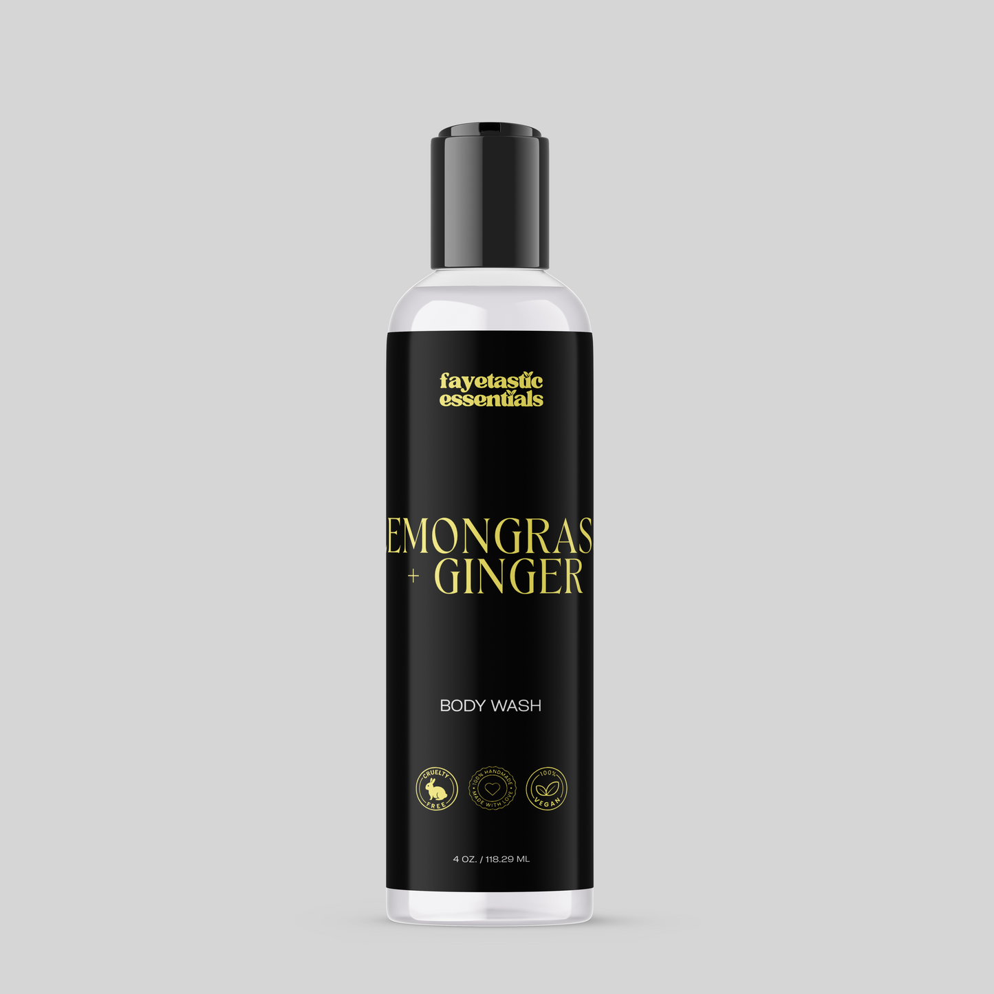 Lemongrass and Ginger Body Wash
