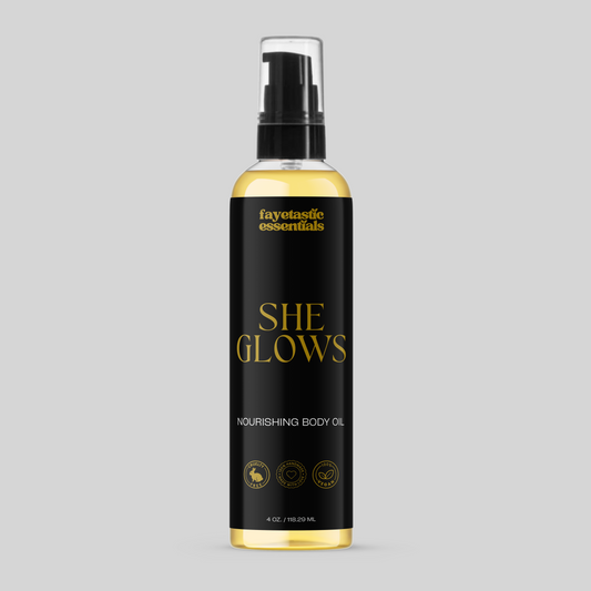 She Glows Nourishing Body Oil
